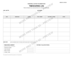 Watermarked Timesharing Log worksheet preview from Bundle 8 Parenting and Custody