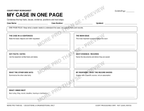 My Case in One Page — Watermarked Preview