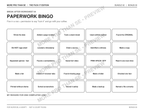 Watermarked Paperwork Bingo bonus page preview from Evidence and Receipts Fuck It Edition