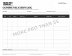 More PRO Than Se Logs and Trackers worksheet preview with a subtle single watermark