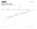 Evidence & Receipts sample preview, one subtle More PRO Than Se watermark
