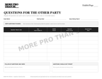 QUESTIONS & TESTIMONY - preview with one subtle More PRO Than Se watermark
